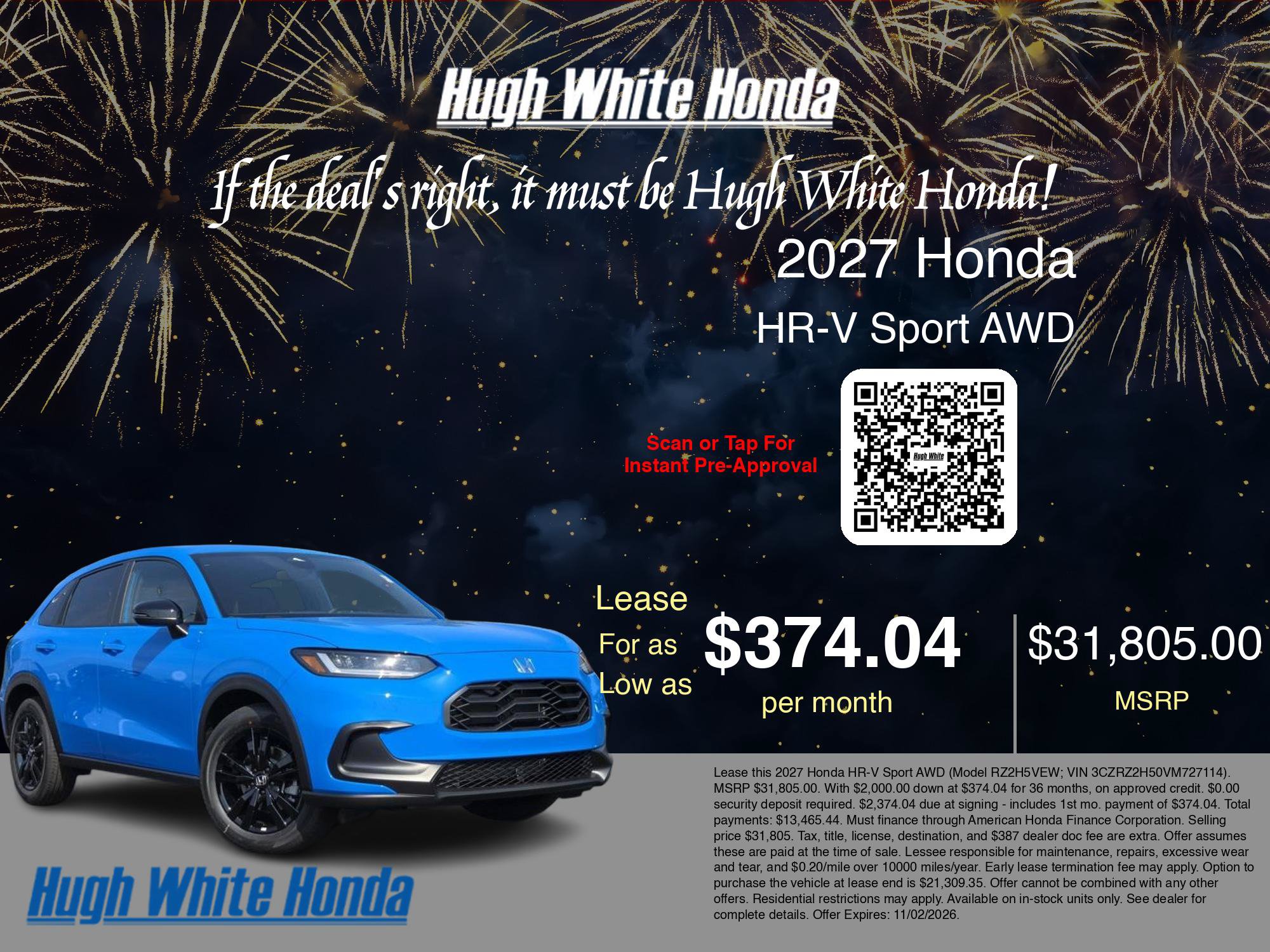 New 2027 Honda HR-V Sport image 34