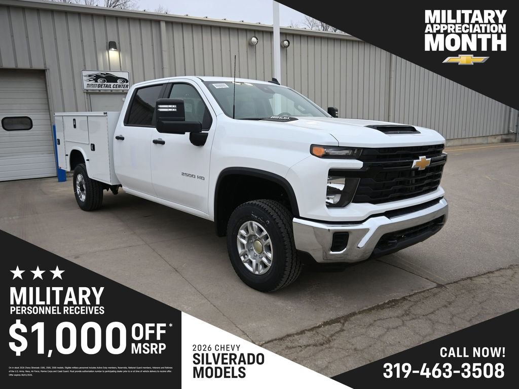 New 2026 Chevrolet Silverado 2500 W/T w/ WT Convenience Package