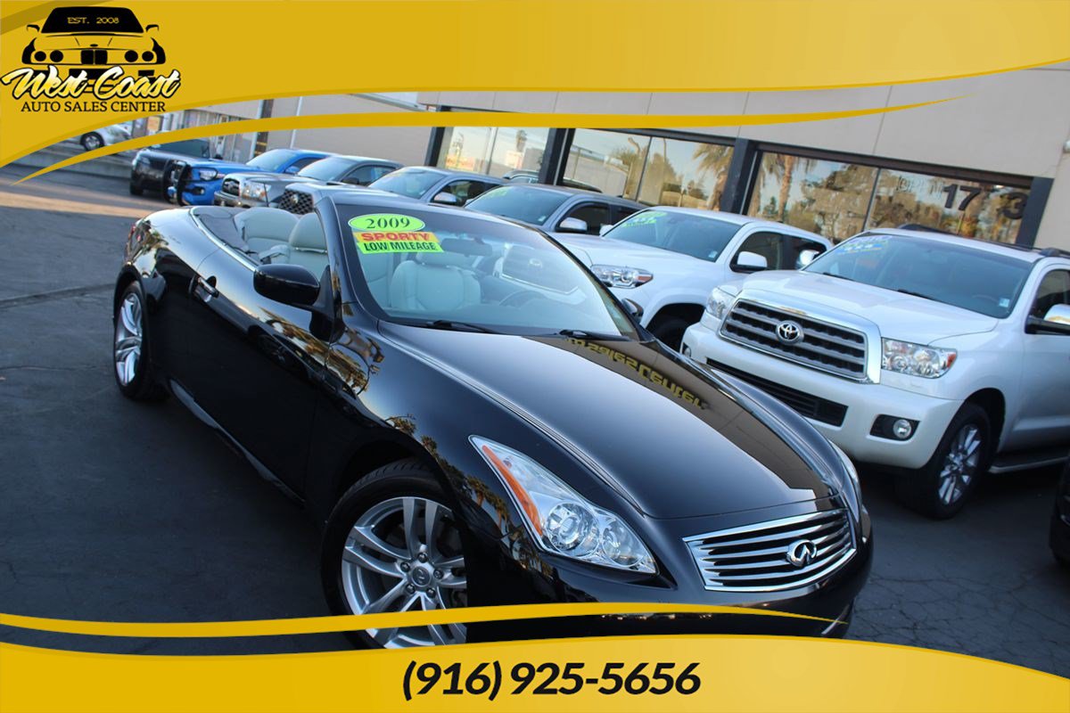Used 2009 INFINITI G37 Convertible