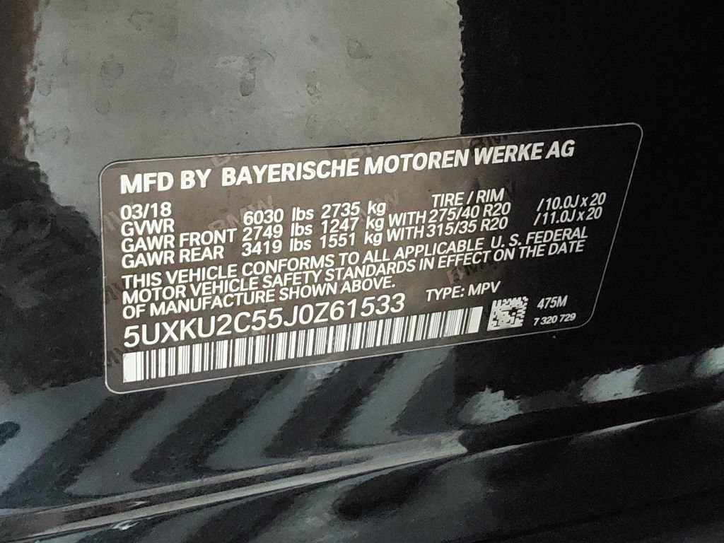 Used 2018 BMW X6 xDrive35i AWD/4WD image 44