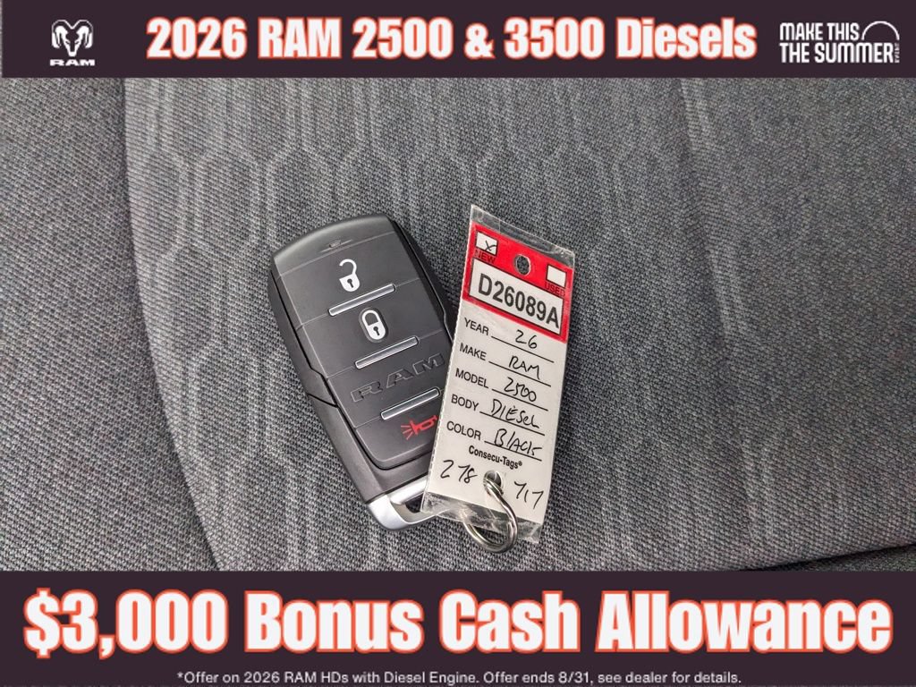 New 2026 RAM 2500 Warlock AWD/4WD image 44