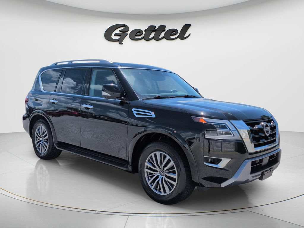 Certified 2024 Nissan Armada SL w/ Captain's Chairs Package AWD/4WD image 3