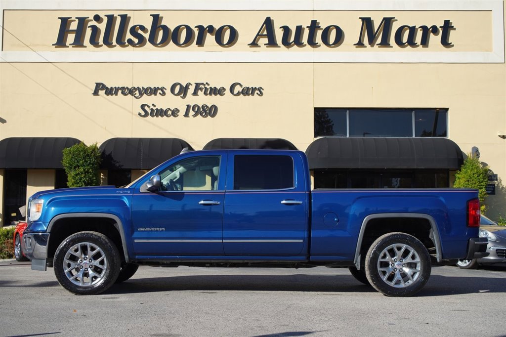 Used 2015 GMC Sierra 1500 SLT w/ SLT Crew Cab Value Package AWD/4WD image 3