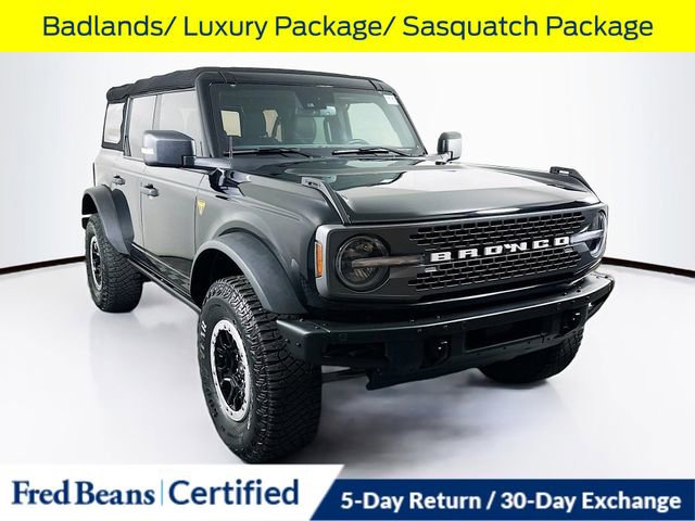 Certified 2022 Ford Bronco Badlands