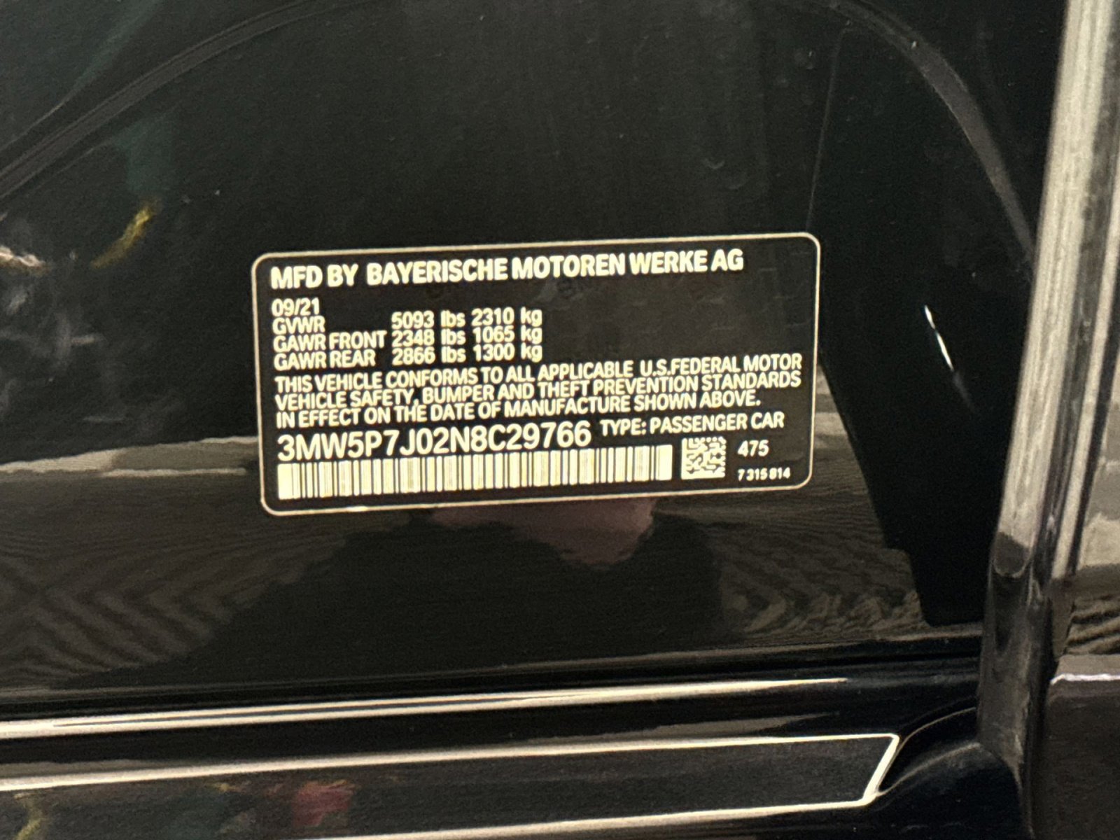 Used 2022 BMW 330e w/ M Sport Package RWD image 29