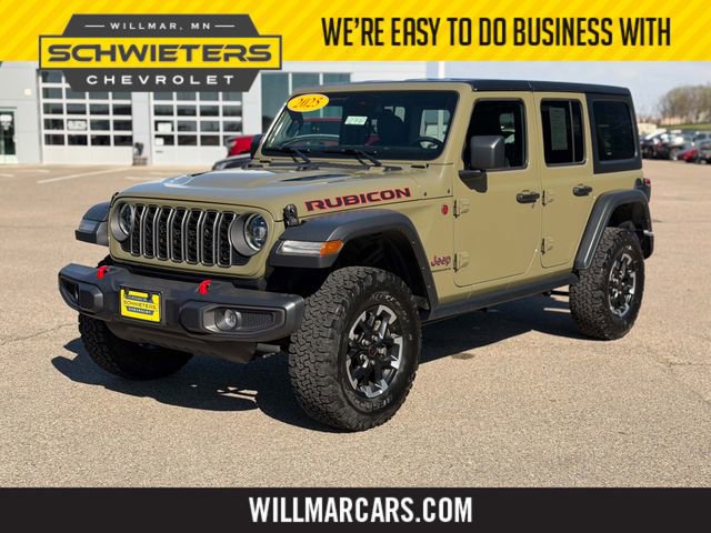 Used 2025 Jeep Wrangler Unlimited Rubicon AWD/4WD image 1