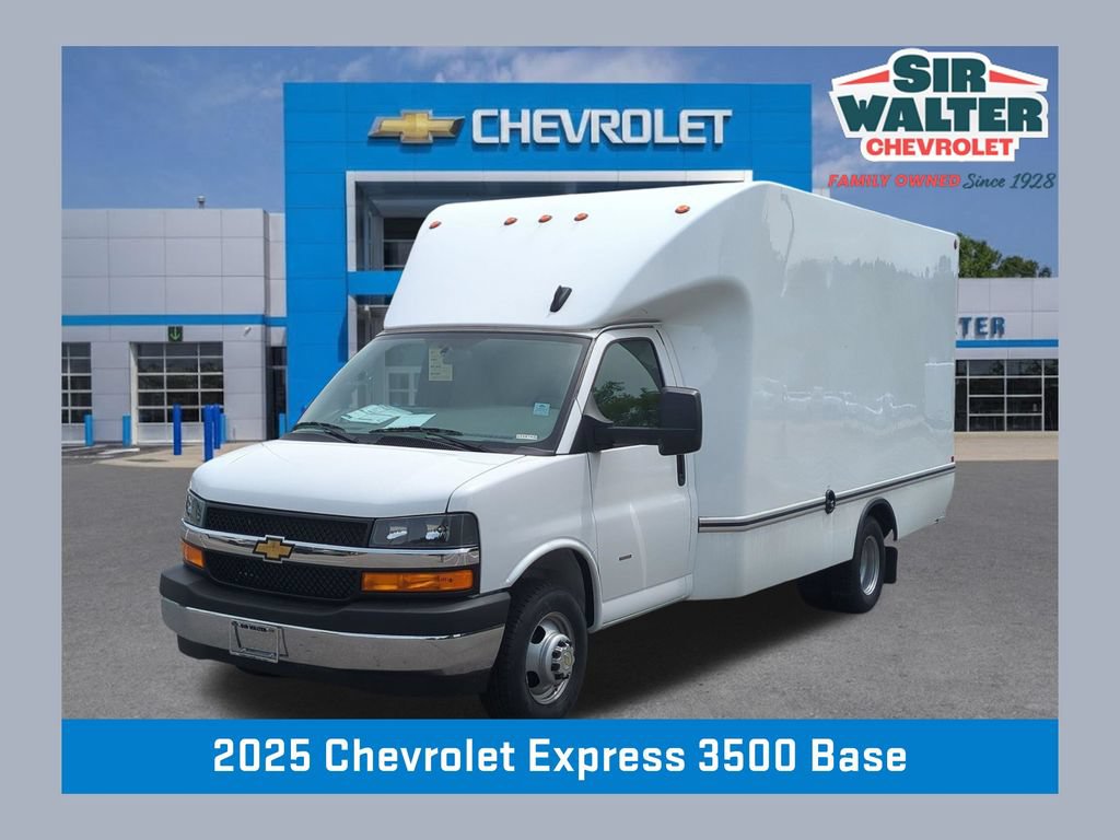 New 2025 Chevrolet Express 3500 w/ Power Convenience Package RWD image 1