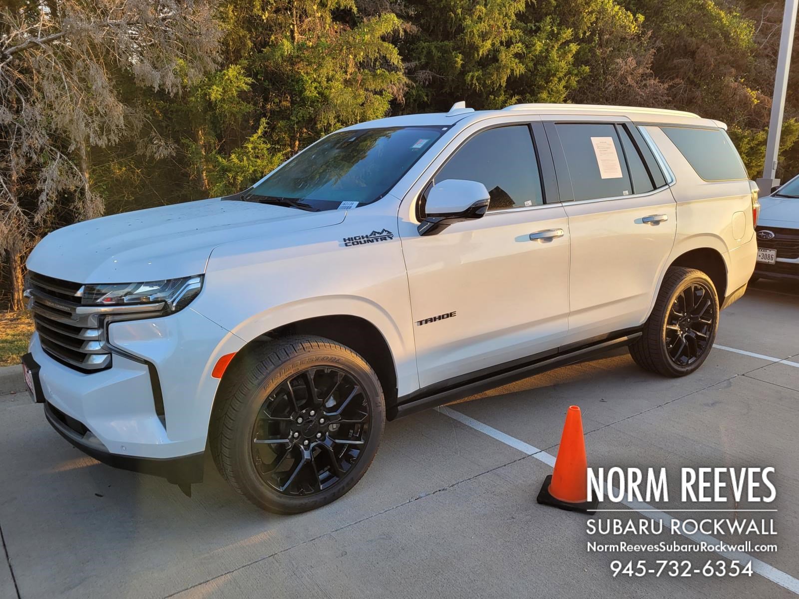 Used 2021 Chevrolet Tahoe High Country w/ Premium Package