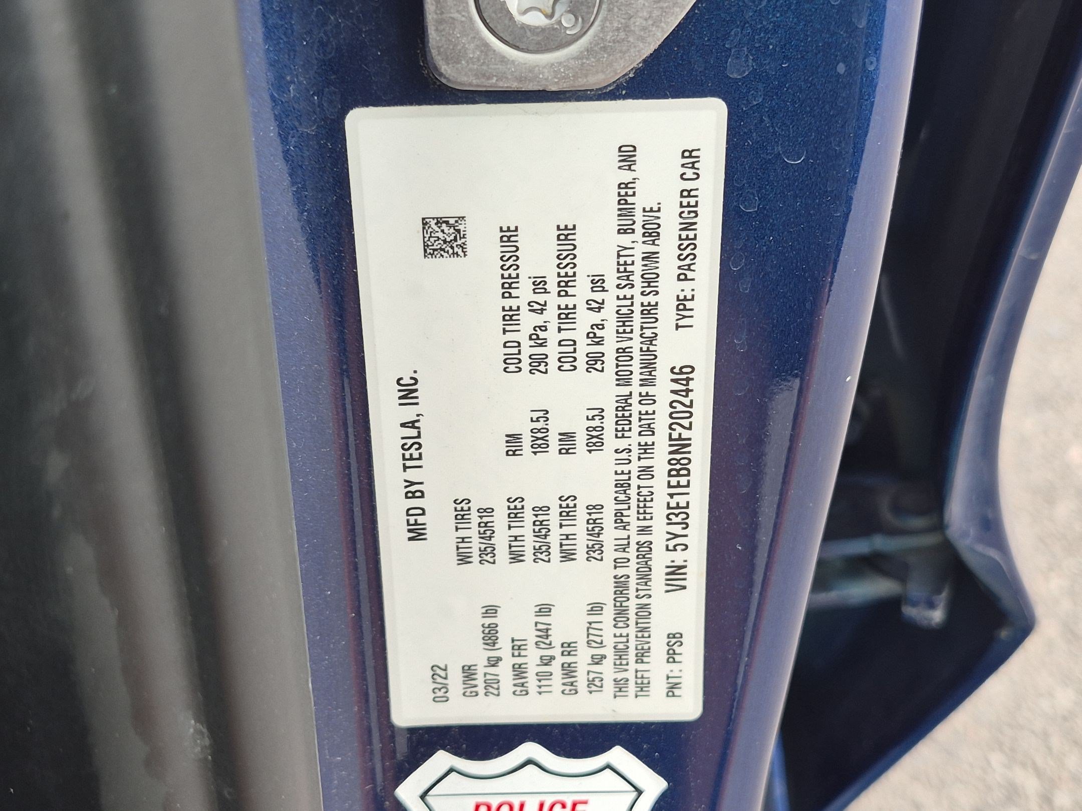 Used 2022 Tesla Model 3 Long Range AWD/4WD image 35