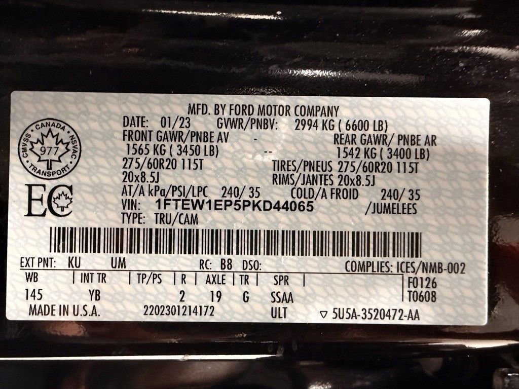 Used 2023 Ford F150 XLT w/ Equipment Group 302A High AWD/4WD image 31