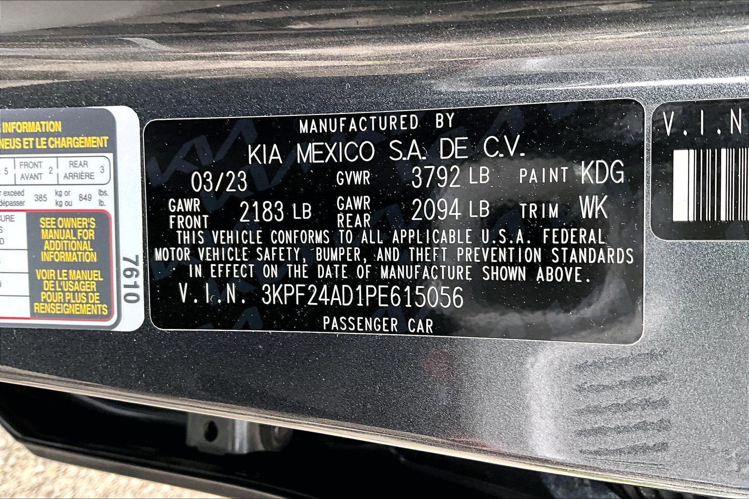 Used 2023 Kia Forte LXS w/ LXS Technology Package FWD image 28