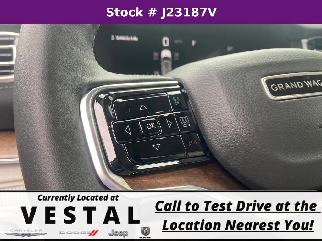 New 2023 Jeep Grand Wagoneer L 4WD image 25