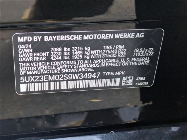 Used 2025 BMW X7 xDrive40i w/ M Sport Package image 27