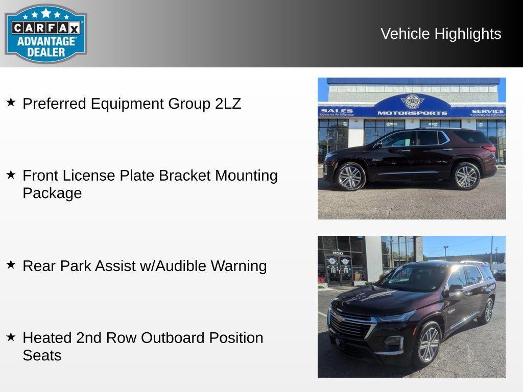 Used 2022 Chevrolet Traverse High Country AWD/4WD image 4