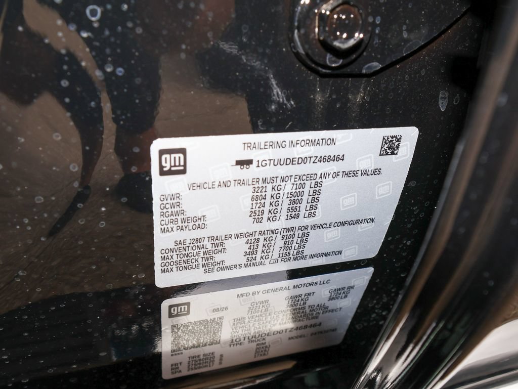 New 2026 GMC Sierra 1500 SLT w/ SLT Premium Plus Package AWD/4WD image 34