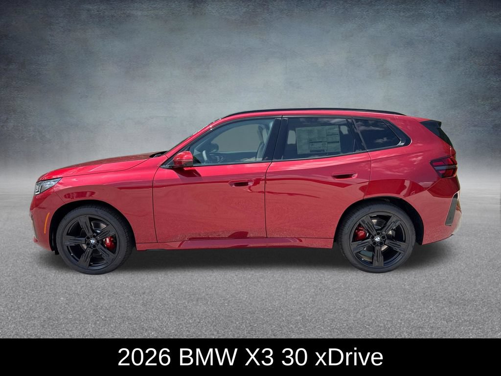 New 2026 BMW X3 xDrive30i w/ Premium Package AWD/4WD image 2
