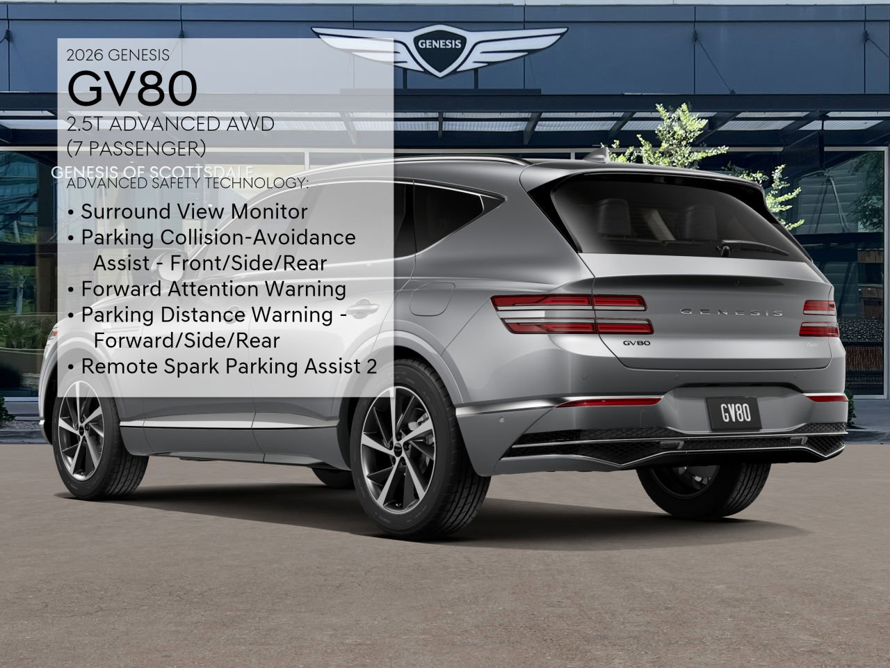 New 2026 Genesis GV80 2.5T Advanced image 7