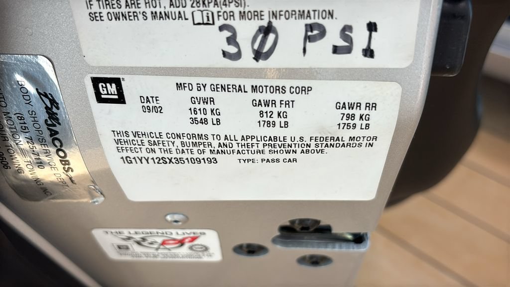 Used 2003 Chevrolet Corvette Z06 w/ Memory Package, 3 Drivers RWD image 27