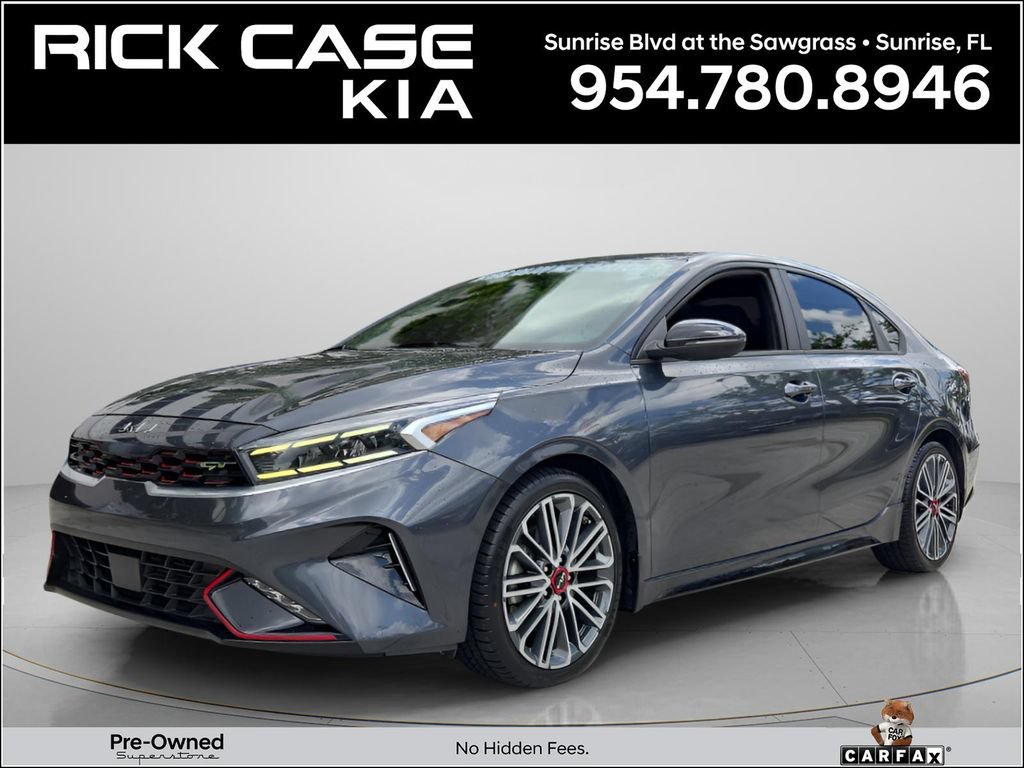 Certified 2023 Kia Forte GT w/ GT2 Package FWD image 1