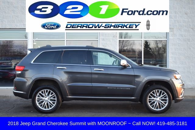 Used 2018 Jeep Grand Cherokee Summit AWD/4WD image 3