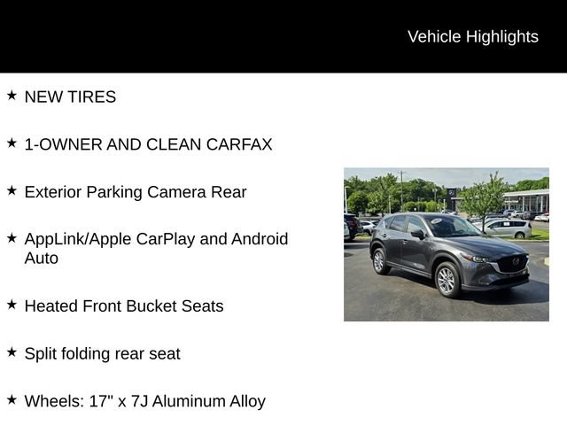 Used 2023 MAZDA CX-5 AWD 2.5 S w/ Select Package image 5