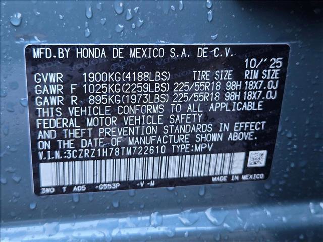 New 2026 Honda HR-V EX-L image 18