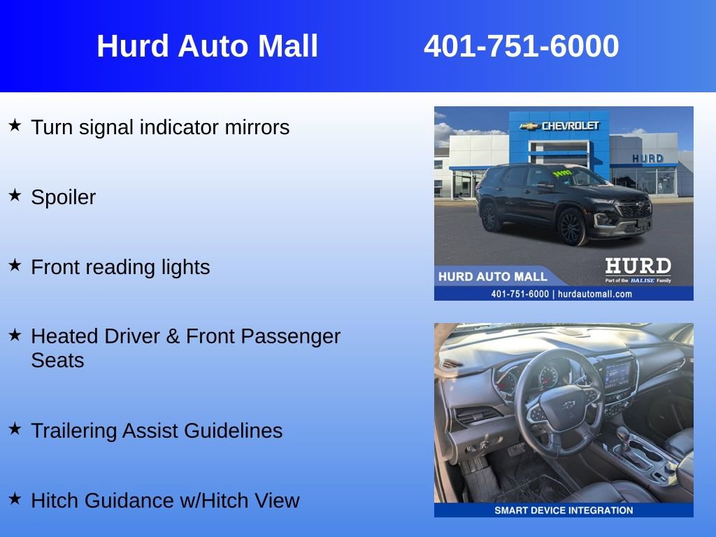 Certified 2023 Chevrolet Traverse RS image 30