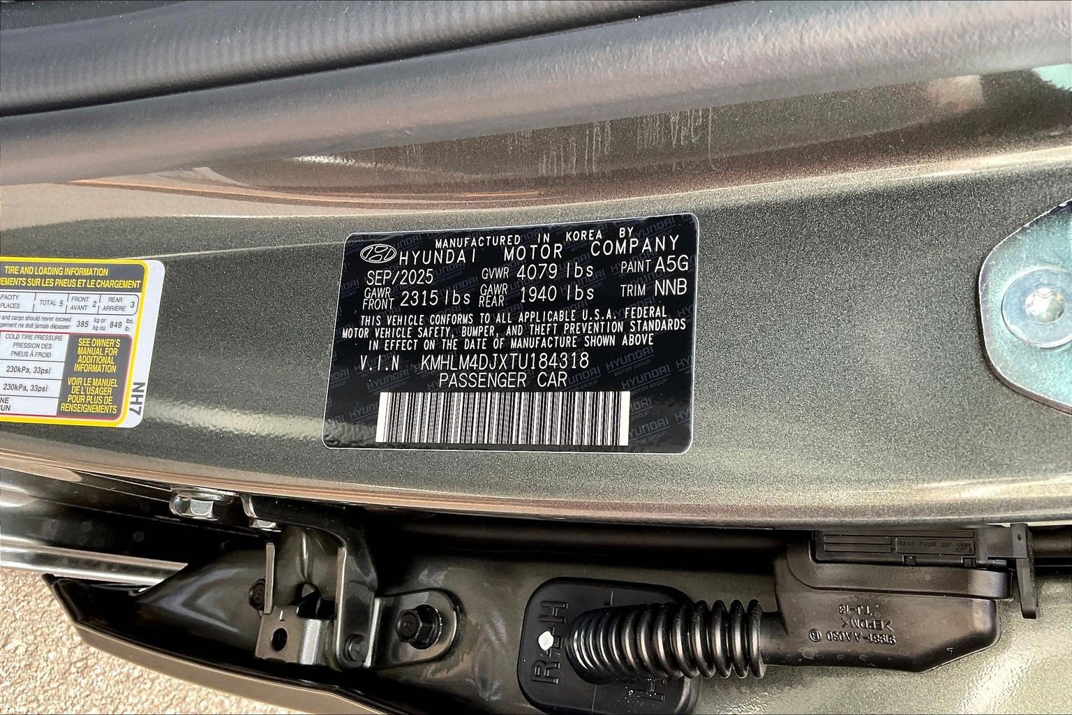 New 2026 Hyundai Elantra Blue image 8