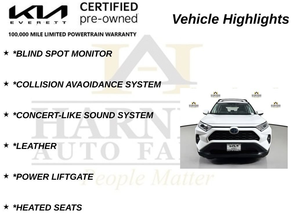 Used 2021 Toyota RAV4 XLE w/ XLE Grade Weather Package AWD/4WD image 19