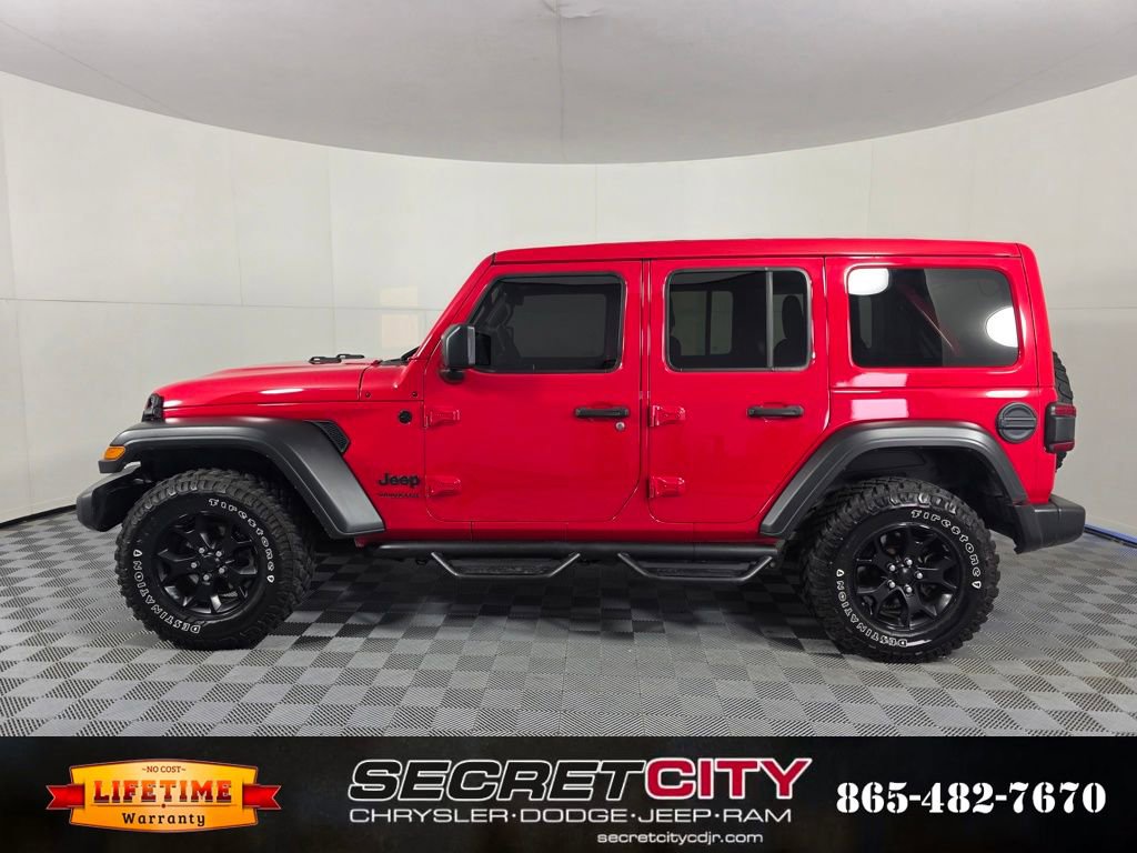 Used 2021 Jeep Wrangler Unlimited Sport image 4