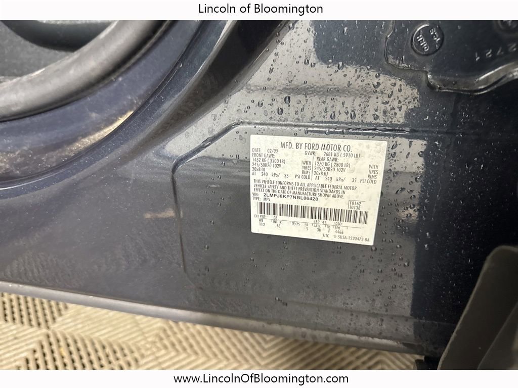 Used 2022 Lincoln Nautilus Reserve image 57