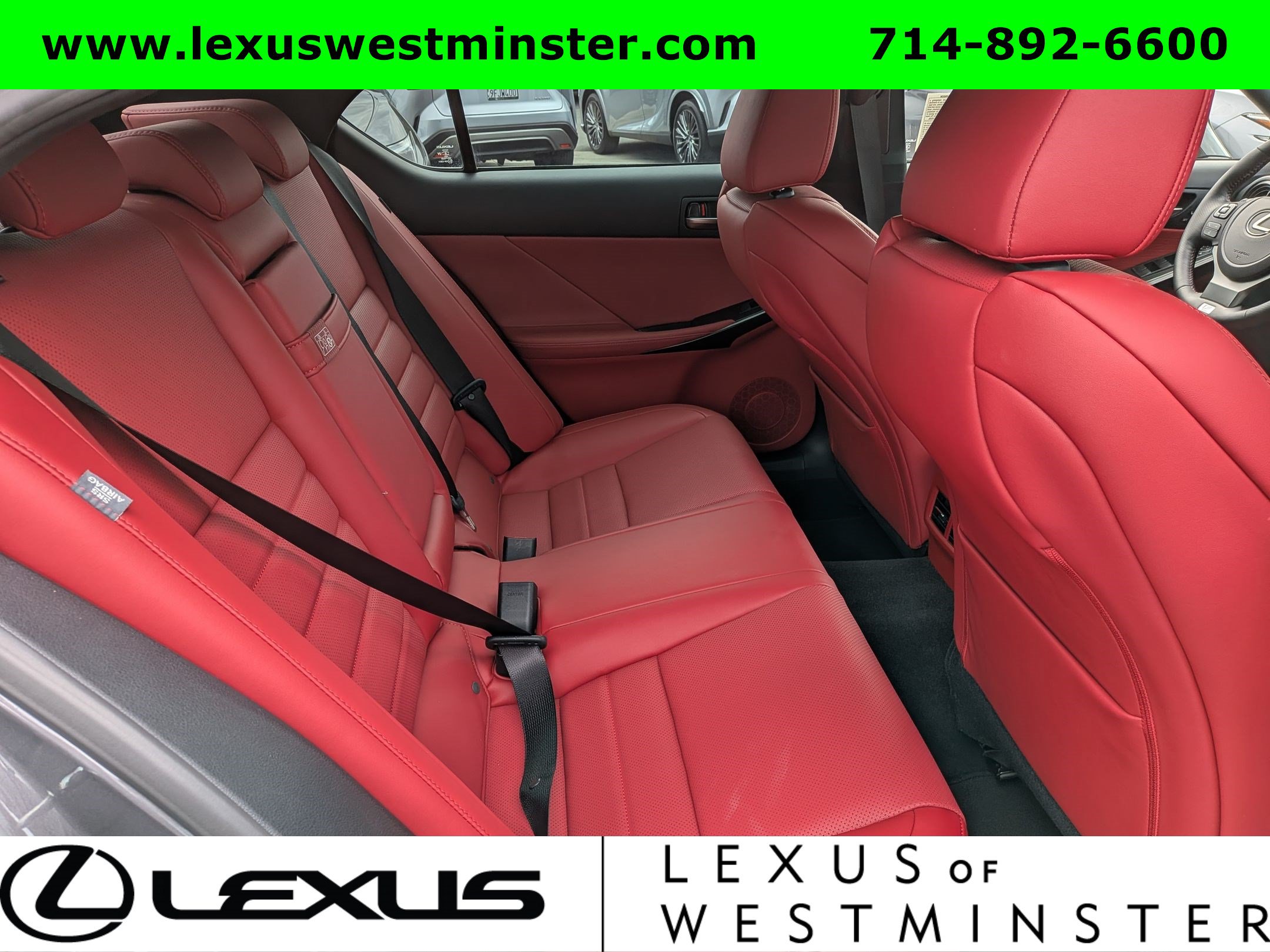 Certified 2025 Lexus IS 350 F Sport w/ Navigation Package RWD image 7