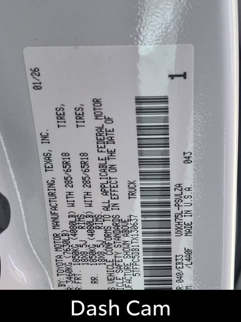 Certified 2026 Toyota Tundra TRD Pro AWD/4WD image 33