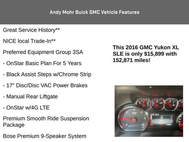 Used 2016 GMC Yukon XL SLE AWD/4WD image 4