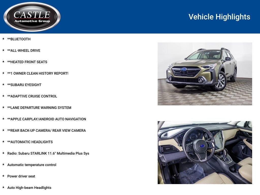 Used 2024 Subaru Outback Premium image 3