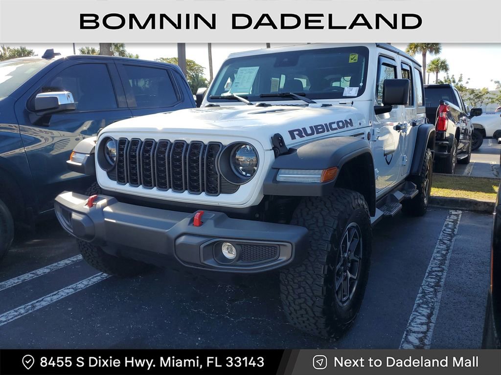 Used 2024 Jeep Wrangler Unlimited Rubicon w/ Safety Group image 3