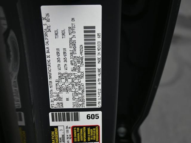 New 2026 Toyota Tacoma TRD Sport image 20