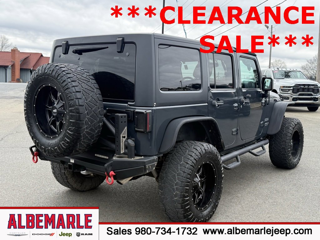 Used 2017 Jeep Wrangler Unlimited Sport w/ Quick Order Package 24S image 3