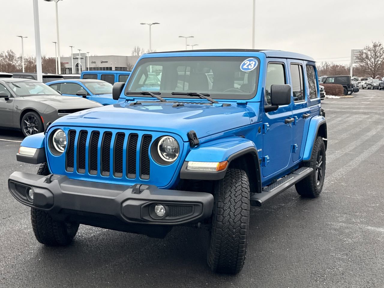 Used 2023 Jeep Wrangler Sahara w/ LED Lighting Group image 7
