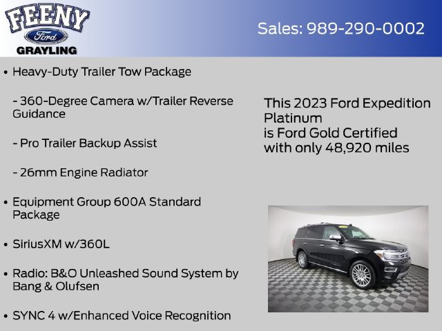Certified 2023 Ford Expedition Platinum AWD/4WD image 14