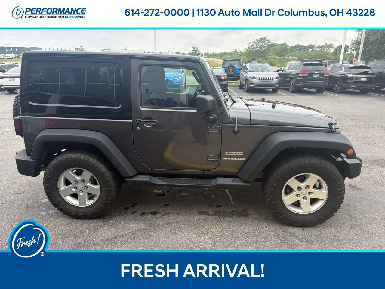 Used 2014 Jeep Wrangler Sport w/ Quick Order Package 24S AWD/4WD image 3