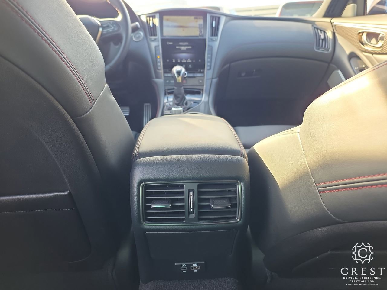 Used 2024 INFINITI Q50 Red Sport 400 w/ Black Opal Edition image 27