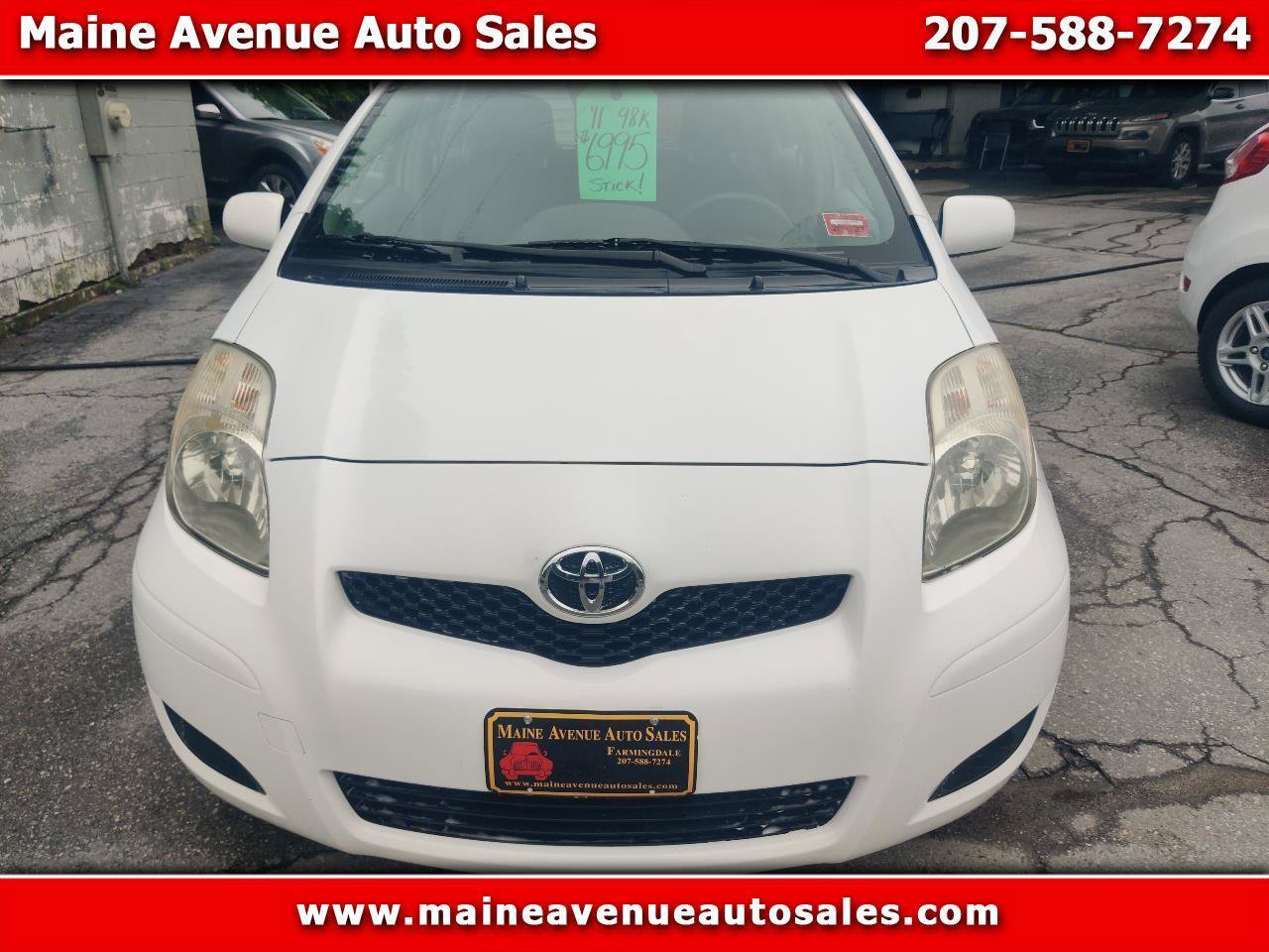 Used 2011 Toyota Yaris 4-Door Hatchback w/ PWR Pkg w/Steel Wheels FWD image 1