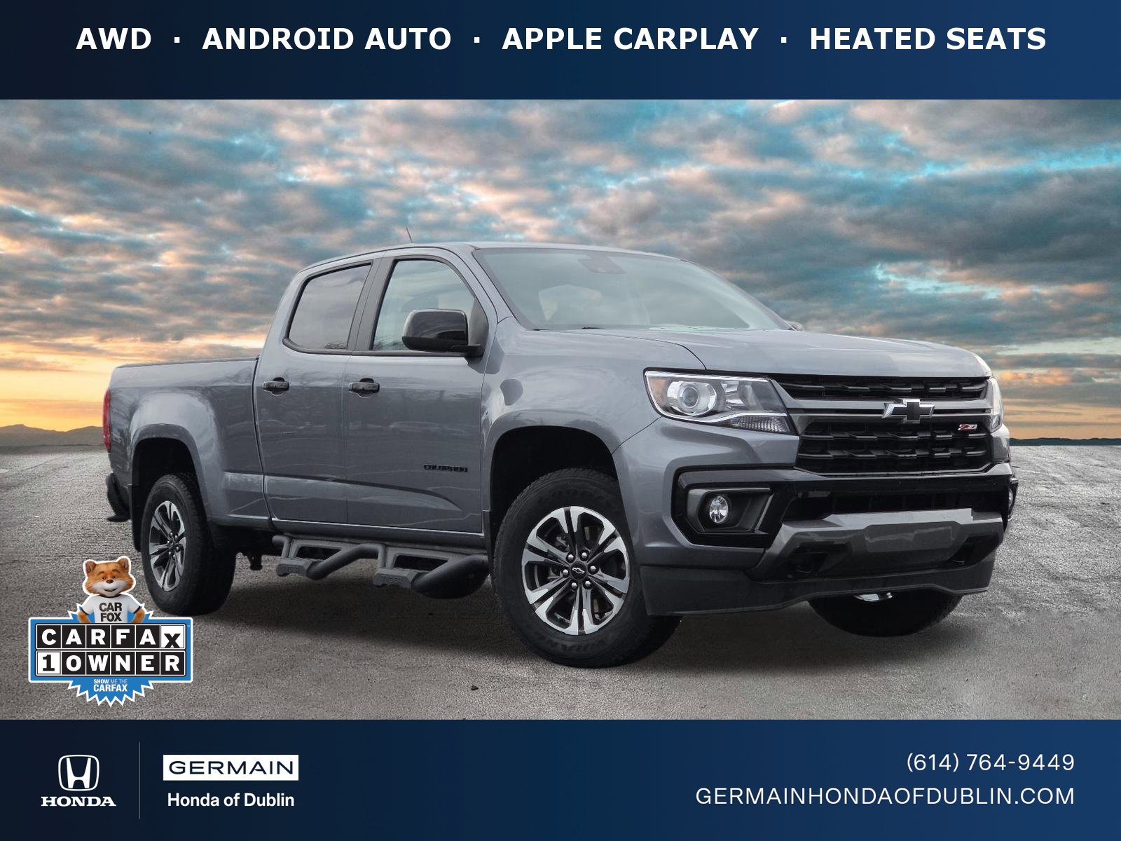 Used 2021 Chevrolet Colorado Z71 w/ Safety Package image 1
