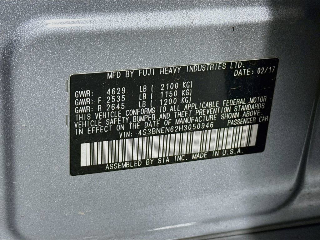 Used 2017 Subaru Legacy 3.6R Limited AWD/4WD image 34
