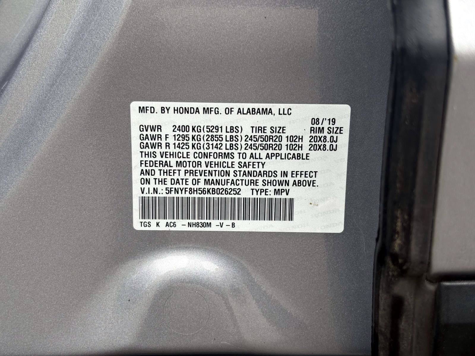 Used 2019 Honda Passport EX-L image 21