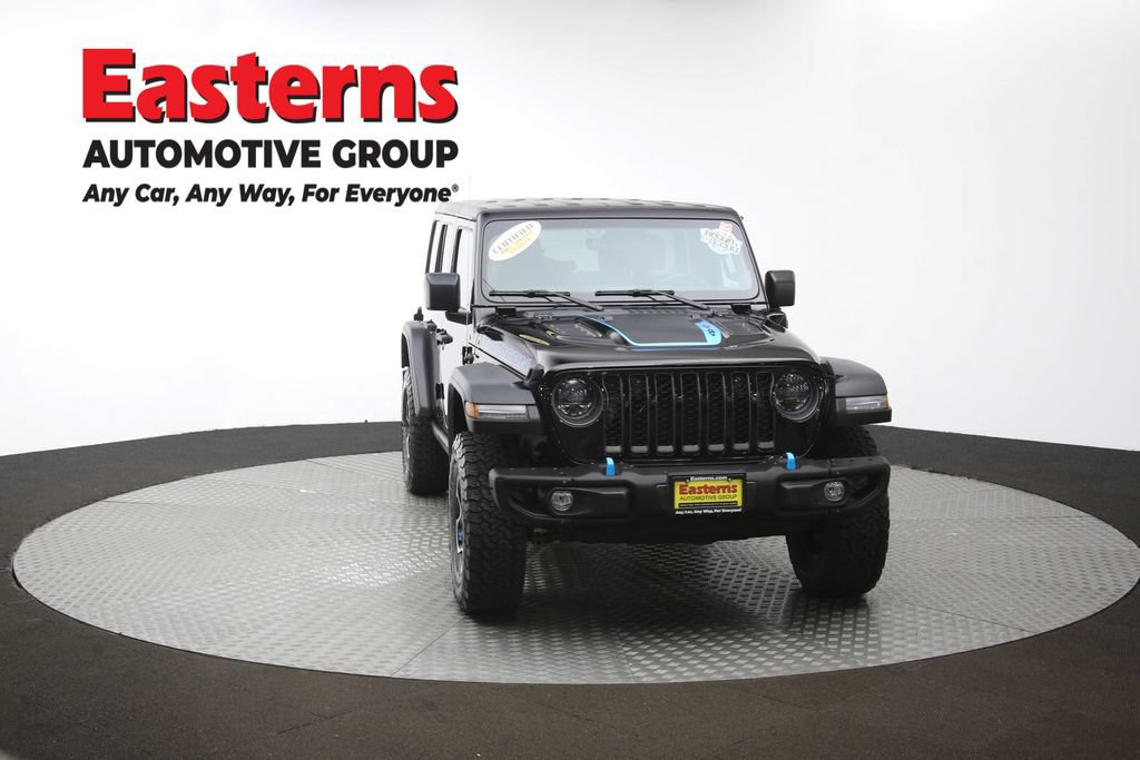 Used 2023 Jeep Wrangler Unlimited Rubicon 4xe w/ Steel Bumper Group AWD/4WD image 55