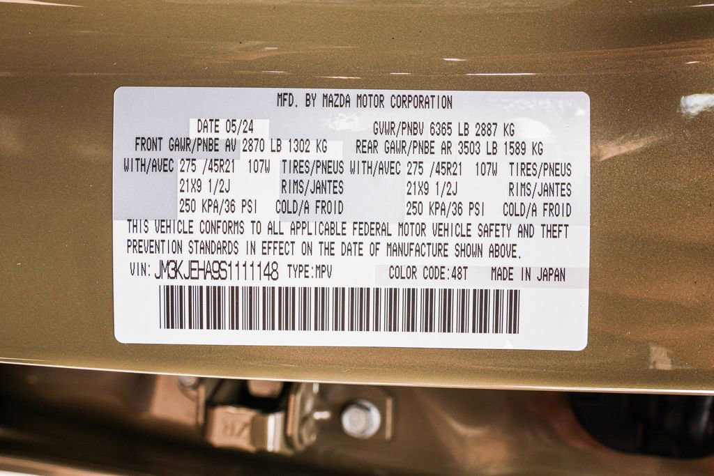 Used 2025 MAZDA CX-70 Plug-In Hybrid w/ Premium Plus image 42