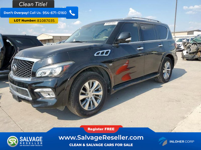 Used 2015 INFINITI QX80 2WD w/ Driver's Assistance Package