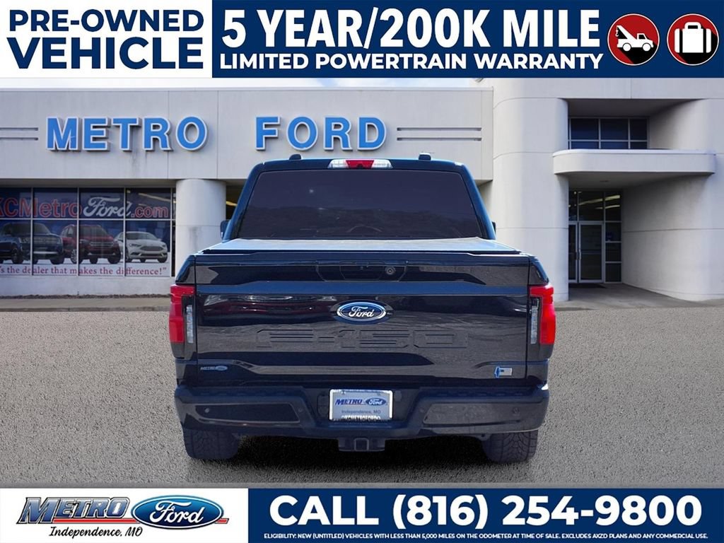 Used 2023 Ford F150 Lightning XLT w/ Equipment Group 312A High AWD/4WD image 4